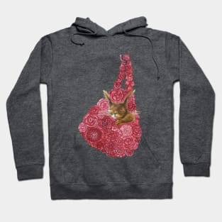 The squirrel in roses Hoodie